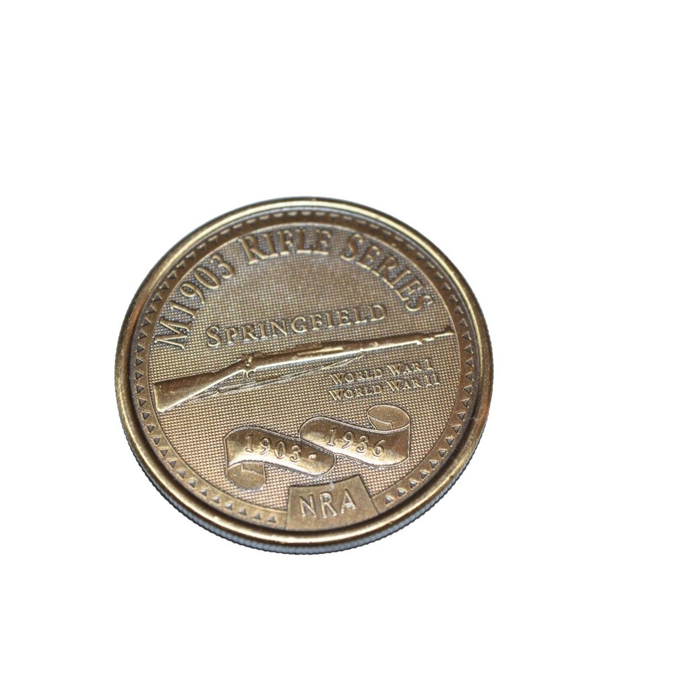 NRA Springfield M1 903 Series Coin Token Bronze WWII‎ WWI War